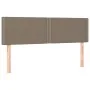 Box spring bed with taupe gray fabric mattress 140x200 cm by vidaXL, Beds and slatted bases - Ref: Foro24-3126729, Price: 423...