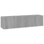 TV-Wandschrank aus grauem Sonoma-Sperrholz, 120 x 30 x 30 cm von vidaXL, TV-Möbel - Ref: Foro24-815100, Preis: 53,88 €, Rabat...