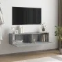 TV-Wandschrank aus grauem Sonoma-Sperrholz, 120 x 30 x 30 cm von vidaXL, TV-Möbel - Ref: Foro24-815100, Preis: 53,88 €, Rabat...