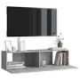 TV-Wandschrank aus grauem Sonoma-Sperrholz, 120 x 30 x 30 cm von vidaXL, TV-Möbel - Ref: Foro24-815100, Preis: 53,88 €, Rabat...