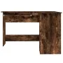 Escritorio esquina madera contrachapada roble humo 120x140x75cm de vidaXL, Escritorios - Ref: Foro24-815384, Precio: 89,84 €,...