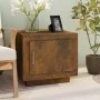 Couchtisch aus geräuchertem Eichensperrholz, 51 x 50 x 45 cm von vidaXL, Couchtisch - Ref: Foro24-817228, Preis: 36,08 €, Rab...