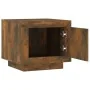 Couchtisch aus geräuchertem Eichensperrholz, 51 x 50 x 45 cm von vidaXL, Couchtisch - Ref: Foro24-817228, Preis: 36,08 €, Rab...