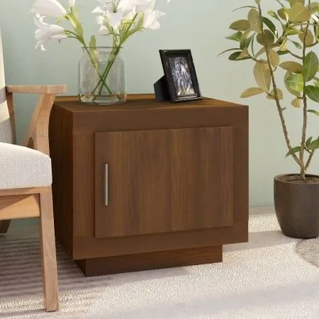 Brown oak plywood coffee table 51x50x45 cm by vidaXL, Coffee table - Ref: Foro24-817230, Price: 43,29 €, Discount: %
