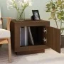 Brown oak plywood coffee table 51x50x45 cm by vidaXL, Coffee table - Ref: Foro24-817230, Price: 43,29 €, Discount: %