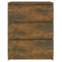 Smoked oak plywood sideboard 60x35x76 cm by vidaXL, Sideboards - Ref: Foro24-815510, Price: 70,89 €, Discount: %