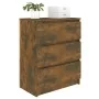 Sideboard aus geräuchertem Eichensperrholz, 60 x 35 x 76 cm von vidaXL, Sideboards - Ref: Foro24-815510, Preis: 74,28 €, Raba...