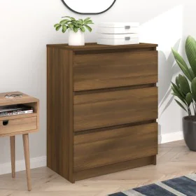 Sideboard aus braunem Eichensperrholz, 60 x 35 x 76 cm von vidaXL, Sideboards - Ref: Foro24-815512, Preis: 80,08 €, Rabatt: %