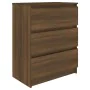 Sideboard aus braunem Eichensperrholz, 60 x 35 x 76 cm von vidaXL, Sideboards - Ref: Foro24-815512, Preis: 80,08 €, Rabatt: %