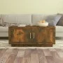 Couchtisch aus geräucherter Eichenholz-Technikholz 102x50x45 cm von vidaXL, Couchtisch - Ref: Foro24-817231, Preis: 65,23 €, ...