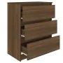 Sideboard aus braunem Eichensperrholz, 60 x 35 x 76 cm von vidaXL, Sideboards - Ref: Foro24-815512, Preis: 80,08 €, Rabatt: %