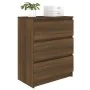 Sideboard aus braunem Eichensperrholz, 60 x 35 x 76 cm von vidaXL, Sideboards - Ref: Foro24-815512, Preis: 80,08 €, Rabatt: %