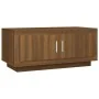 Engineered wood coffee table in brown oak 102x50x45 cm by vidaXL, Coffee table - Ref: Foro24-817233, Price: 53,95 €, Discount: %