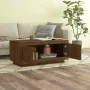 Engineered wood coffee table in brown oak 102x50x45 cm by vidaXL, Coffee table - Ref: Foro24-817233, Price: 53,95 €, Discount: %