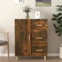 Sideboard aus geräuchertem Eichenholzwerkstoff, 69,5 x 34 x 90 cm von vidaXL, Sideboards - Ref: Foro24-817351, Preis: 66,66 €...