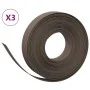 Garden edging 3 pcs brown polyethylene 10 m 10 cm by vidaXL, Garden edging and edging - Ref: Foro24-3155437, Price: 59,14 €, ...