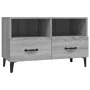 Möbel für TV aus grauem Sonoma-Sperrholz 80x30x30 cm von vidaXL, TV-Möbel - Ref: Foro24-817493, Preis: 49,82 €, Rabatt: %