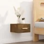 Wand-Nachttische, 2 Stück, Farbe Eiche geräuchert, 35 x 35 x 20 cm von vidaXL, Nachttische - Ref: Foro24-817574, Preis: 40,35...