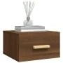 Wand-Nachttische 2 Stück braune Eichenfarbe 35x35x20 cm von vidaXL, Nachttische - Ref: Foro24-817578, Preis: 41,71 €, Rabatt: %