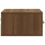 Wall bedside tables 2 pcs brown oak color 35x35x20 cm by vidaXL, Nightstands - Ref: Foro24-817578, Price: 41,71 €, Discount: %