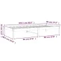 Sofá cama madera maciza de pino blanco 90x200 cm de vidaXL, Camas y somieres - Ref: Foro24-820413, Precio: 86,47 €, Descuento: %