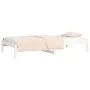 Sofá cama de madera maciza de pino blanco 90x190 cm de vidaXL, Camas y somieres - Ref: Foro24-820423, Precio: 55,97 €, Descue...