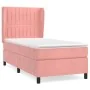 Box spring bed with pink velvet mattress 80x200 cm by vidaXL, Beds and slatted bases - Ref: Foro24-3129302, Price: 330,56 €, ...