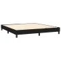Box spring bed with black fabric mattress 180x200 cm by vidaXL, Beds and slatted bases - Ref: Foro24-3129971, Price: 559,04 €...