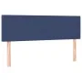 Box spring bed with blue fabric mattress 140x200 cm by vidaXL, Beds and slatted bases - Ref: Foro24-3129559, Price: 449,02 €,...