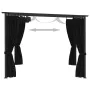 Anthrazitgrauer Pavillon 4x3 m von vidaXL, Zelte und Pavillons - Ref: Foro24-3053421, Preis: 387,66 €, Rabatt: %