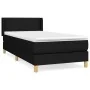 Box spring bed with black fabric mattress 80x200 cm by vidaXL, Beds and slatted bases - Ref: Foro24-3130067, Price: 280,94 €,...