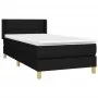 Boxspringbett mit schwarzer Stoffmatratze 80x200 cm von vidaXL, Betten und Lattenroste - Ref: Foro24-3130307, Preis: 281,74 €...