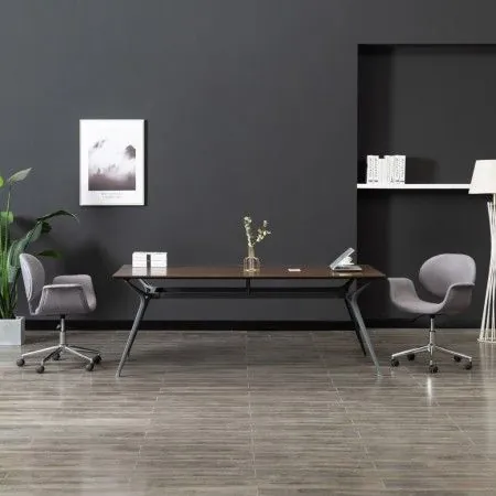 Gray Fabric Swivel Office Chair by vidaXL, Office chairs - Ref: Foro24-3054828, Price: 143,07 €, Discount: %