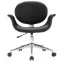 Swivel dining chairs 4 units black synthetic leather by vidaXL, dining chairs - Ref: Foro24-3054855, Price: 485,06 €, Discoun...