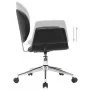 Swivel dining chairs 4 units black synthetic leather by vidaXL, dining chairs - Ref: Foro24-3054855, Price: 485,06 €, Discoun...