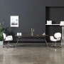 Swivel dining chairs 2 units white synthetic leather by vidaXL, dining chairs - Ref: Foro24-3054857, Price: 281,10 €, Discoun...