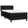 Boxspringbett mit schwarzer Stoffmatratze 80x200 cm von vidaXL, Betten und Lattenroste - Ref: Foro24-3129587, Preis: 280,85 €...