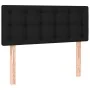 Box spring bed with black fabric mattress 90x190 cm by vidaXL, Beds and slatted bases - Ref: Foro24-3129995, Price: 280,70 €,...