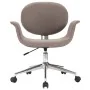Drehbare Esszimmerstühle 2 Stück Taupe Grauer Stoff von vidaXL, Essstühle - Ref: Foro24-3054869, Preis: 292,25 €, Rabatt: %
