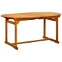 Garden dining set 7 pieces solid acacia wood by vidaXL, Garden sets - Ref: Foro24-3079639, Price: 698,71 €, Discount: %