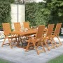 Juego de comedor de jardín 7 piezas madera maciza de acacia de vidaXL, Conjuntos de jardín - Ref: Foro24-3079641, Precio: 717...