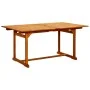 Garten-Essgruppe 9-teilig aus massivem Akazienholz von vidaXL, Gartensets - Ref: Foro24-3079642, Preis: 861,44 €, Rabatt: %