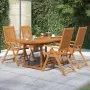 Juego de comedor de jardín 5 piezas madera maciza de acacia de vidaXL, Conjuntos de jardín - Ref: Foro24-3079643, Precio: 525...