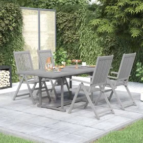 Garden dining set 5 pieces solid acacia wood by vidaXL, Garden sets - Ref: Foro24-3079647, Price: 468,61 €, Discount: %