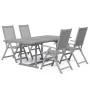Garten-Essgruppe 5-teilig aus massivem Akazienholz von vidaXL, Gartensets - Ref: Foro24-3079647, Preis: 468,60 €, Rabatt: %