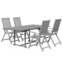 Garten-Essgruppe 5-teilig aus massivem Akazienholz von vidaXL, Gartensets - Ref: Foro24-3079647, Preis: 468,60 €, Rabatt: %