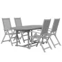 Juego de comedor de jardín 5 piezas madera maciza de acacia de vidaXL, Conjuntos de jardín - Ref: Foro24-3079653, Precio: 403...