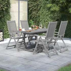 Garden dining set 5 pieces solid acacia wood by vidaXL, Garden sets - Ref: Foro24-3079655, Price: 401,95 €, Discount: %