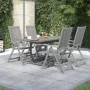 Garden dining set 5 pieces solid acacia wood by vidaXL, Garden sets - Ref: Foro24-3079655, Price: 418,43 €, Discount: %