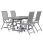 Garden dining set 5 pieces solid acacia wood by vidaXL, Garden sets - Ref: Foro24-3079655, Price: 418,43 €, Discount: %